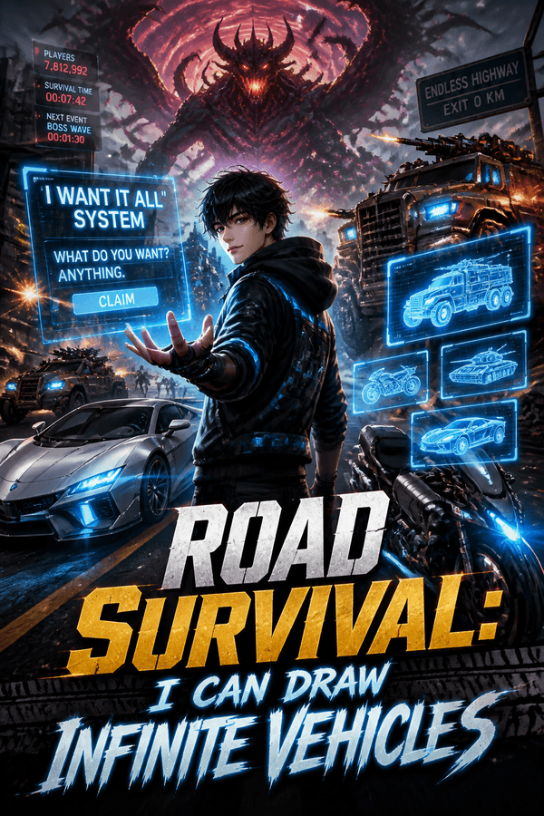 Road Survival: I Can Draw Infinite Vehicles