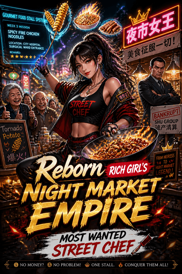 Reborn Rich Girl's Night Market Empire: Most Wanted Street Chef