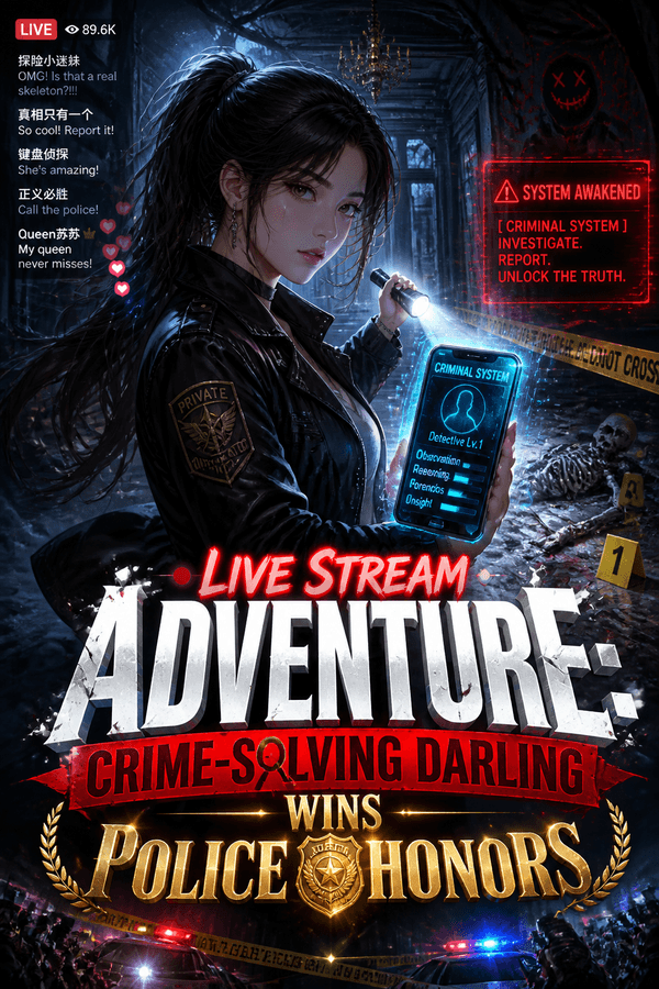 Live Stream Adventure: Crime-Solving Darling Wins Police Honors
