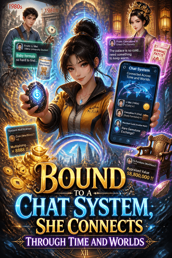 Bound to a Chat System, She Connects Through Time and Worlds