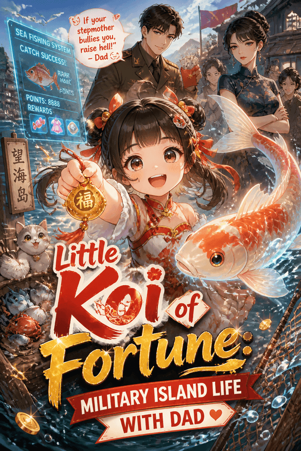 Little Koi of Fortune: Military Island Life with Dad