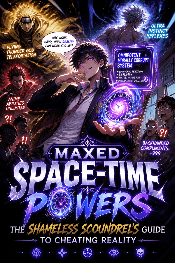 Maxed Space-Time Powers: The Shameless Scoundrel's Guide to Cheating Reality