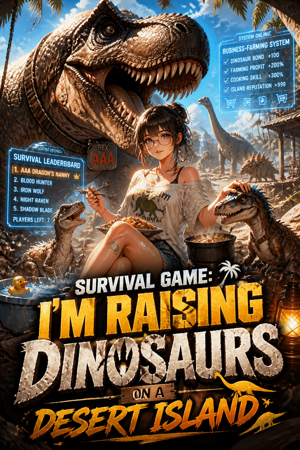 Survival Game: I'm Raising Dinosaurs on a Desert Island