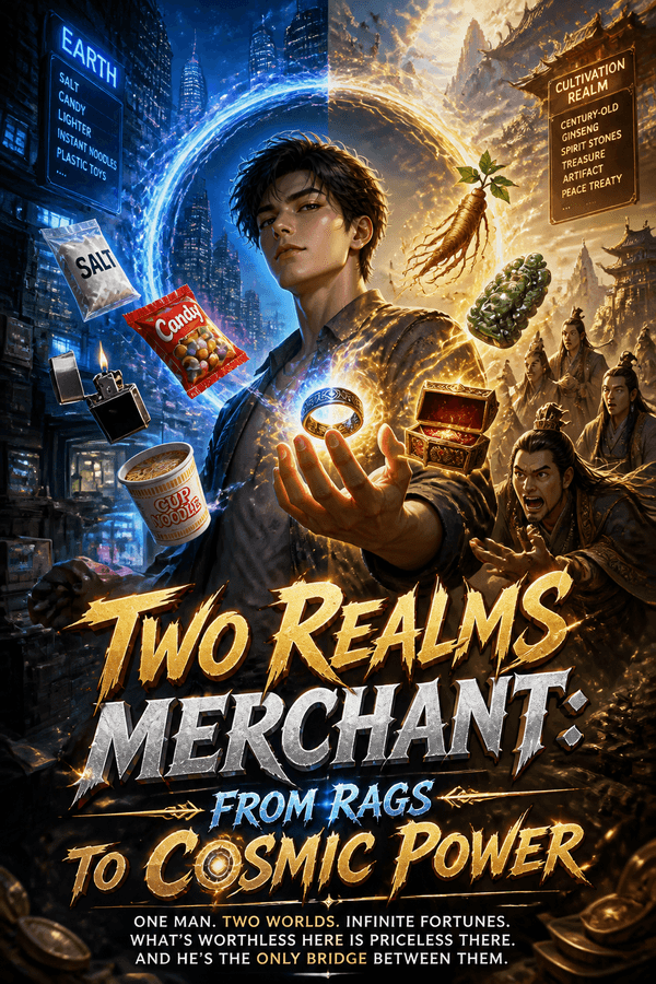 Two Realms Merchant: From Rags to Cosmic Power