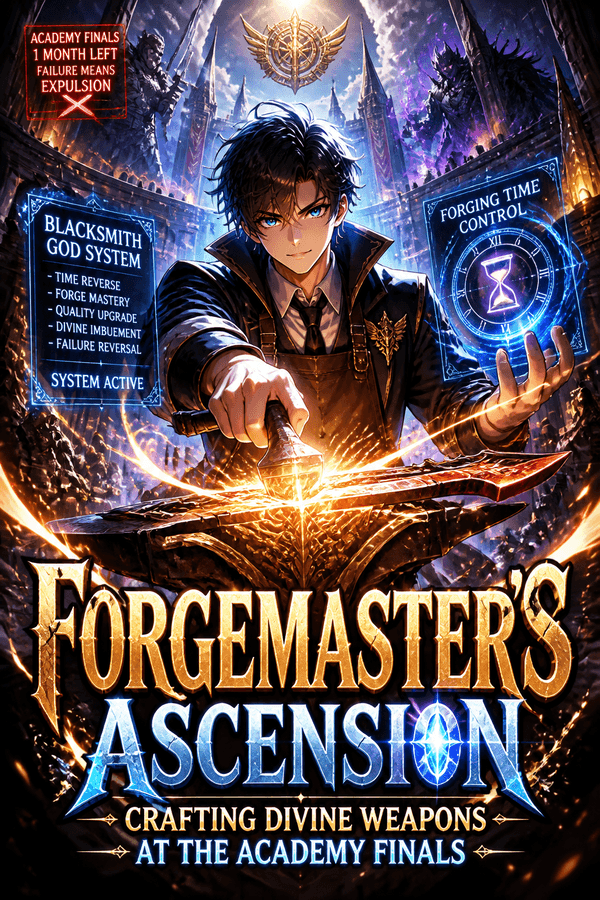 Forgemaster's Ascension: Crafting Divine Weapons at the Academy Finals