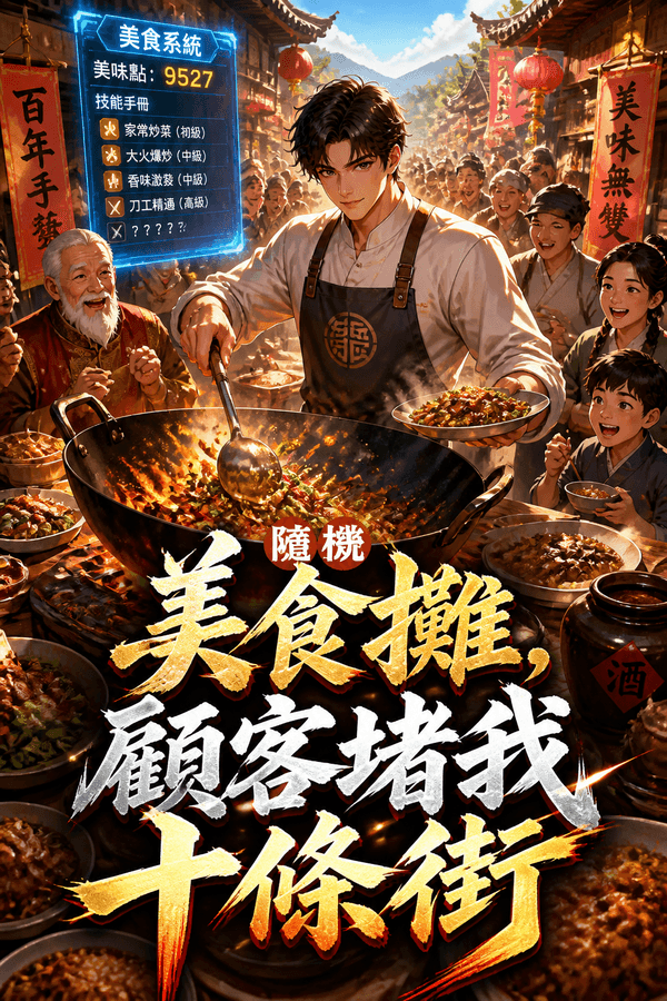My Random Food Stall Has Customers Lining Up for Miles