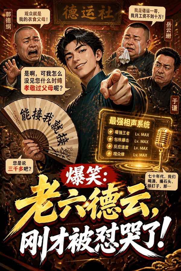 Roast Master of Deyun: The Sixth Brother Who Makes Everyone Cry-Laugh!