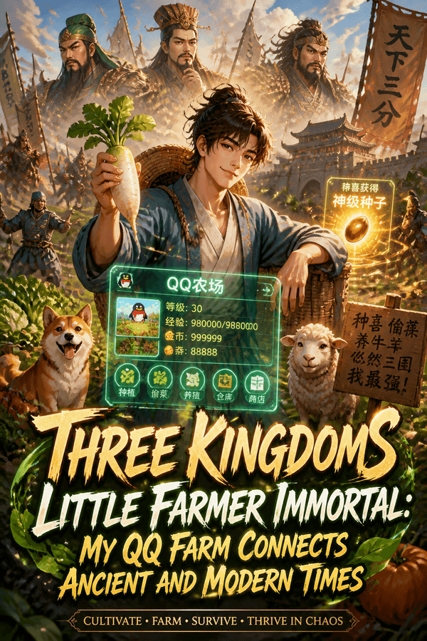 Three Kingdoms Farm Immortal: My QQ Farm Connects Ancient and Modern