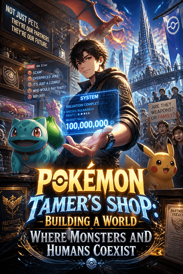 Pokémon Tamer's Shop: Building a World Where Monsters and Humans Coexist