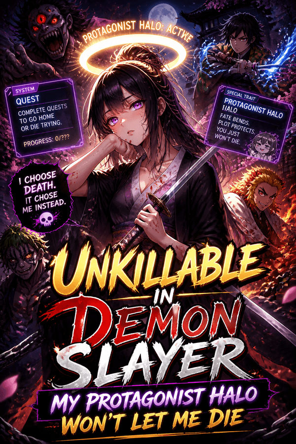 Unkillable in Demon Slayer: My Protagonist Halo Won't Let Me Die