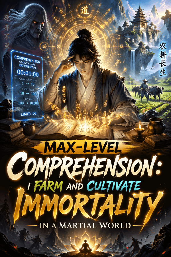 Max-Level Comprehension: I Farm and Cultivate Immortality in a Martial World