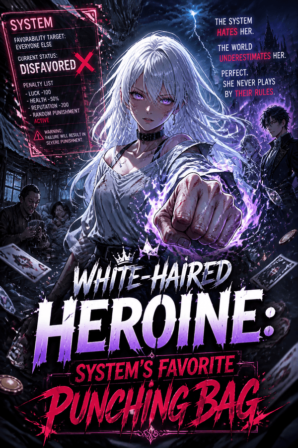White-Haired Heroine: System's Favorite Punching Bag