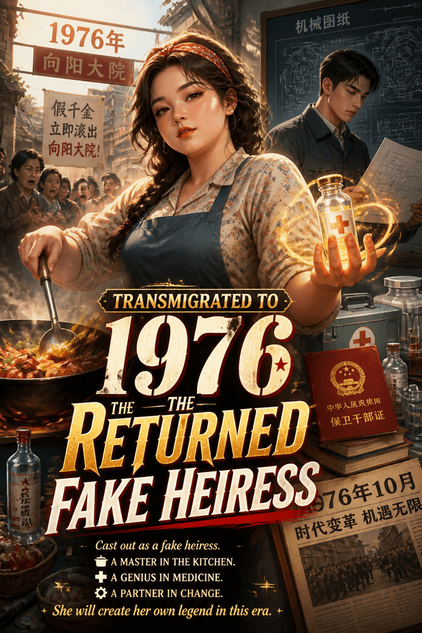 Transmigrated to 1976: The Returned Fake Heiress