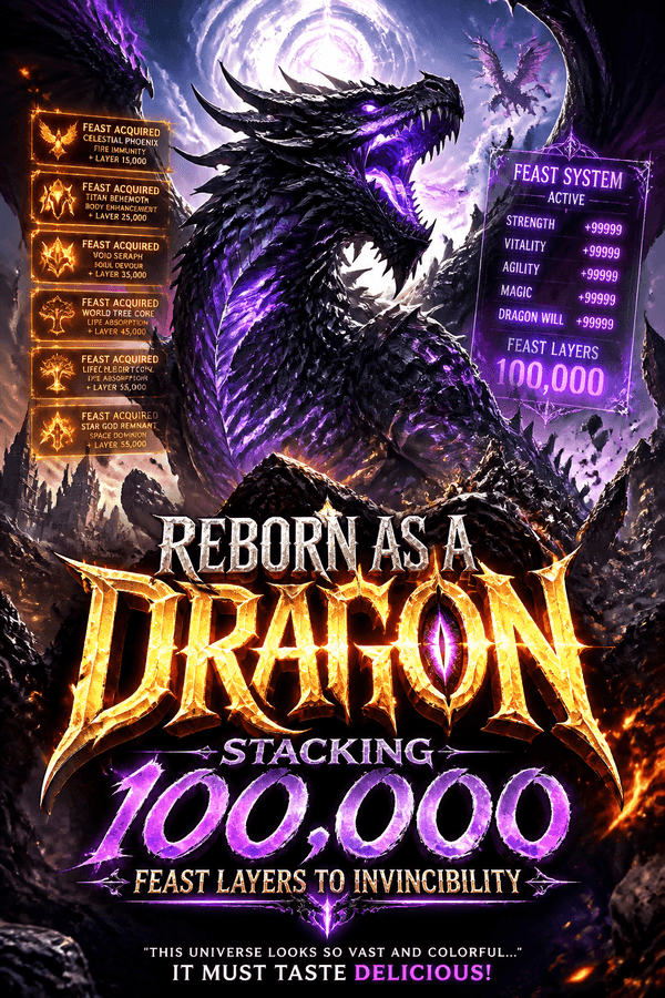 Reborn as a Dragon: Stacking 100,000 Feast Layers to Invincibility