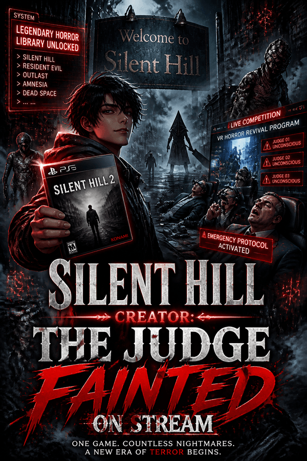 Silent Hill Creator: The Judge Fainted on Stream