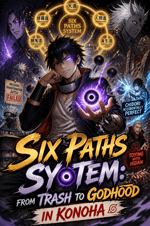 Six Paths System: From Trash to Godhood in Konoha