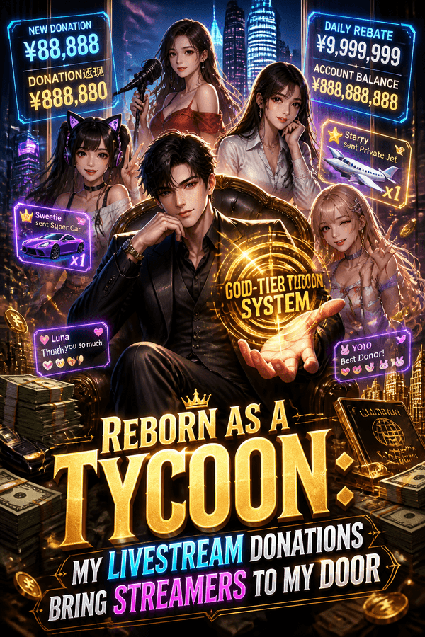 Reborn as a Tycoon: My Livestream Donations Bring Streamers to My Door