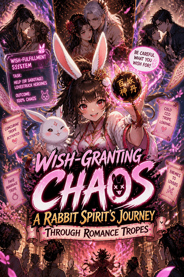 Wish-Granting Chaos: A Rabbit Spirit's Journey Through Romance Tropes