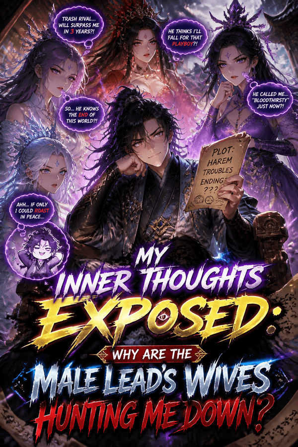My Inner Thoughts Exposed: Why Are the Male Lead's Wives Hunting Me Down?