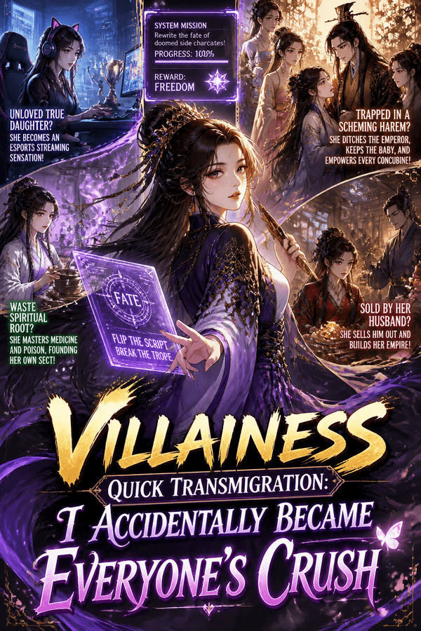 Villainess Quick Transmigration: I Accidentally Became Everyone's Crush