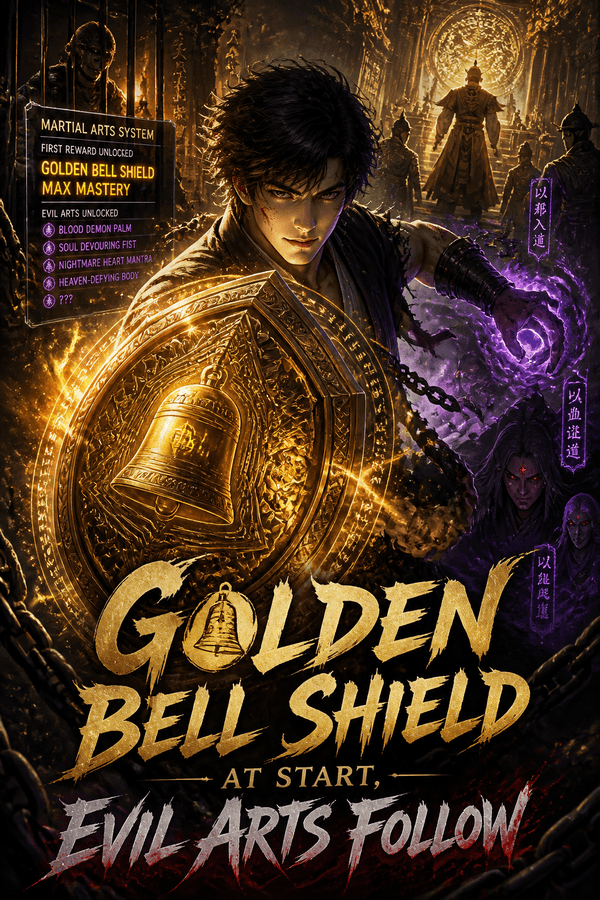 Golden Bell Shield at Start, Evil Arts Follow