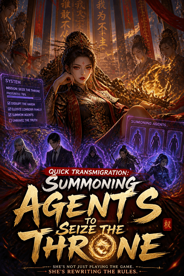 Quick Transmigration: Summoning Agents to Seize the Throne