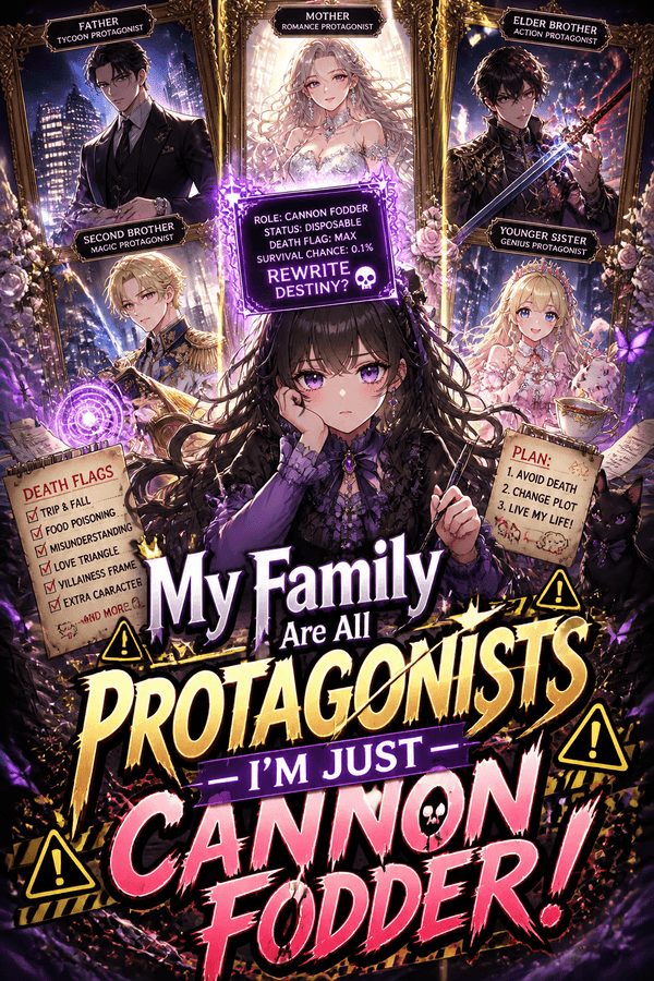 My Family Are All Protagonists—I'm Just Cannon Fodder!