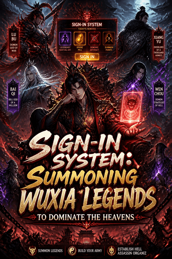 Sign-In System: Summoning Wuxia Legends to Dominate the Heavens