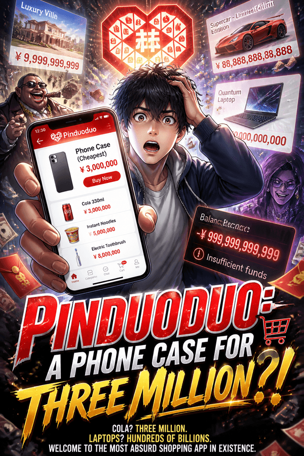 Pinduoduo: A Phone Case for Three Million?!