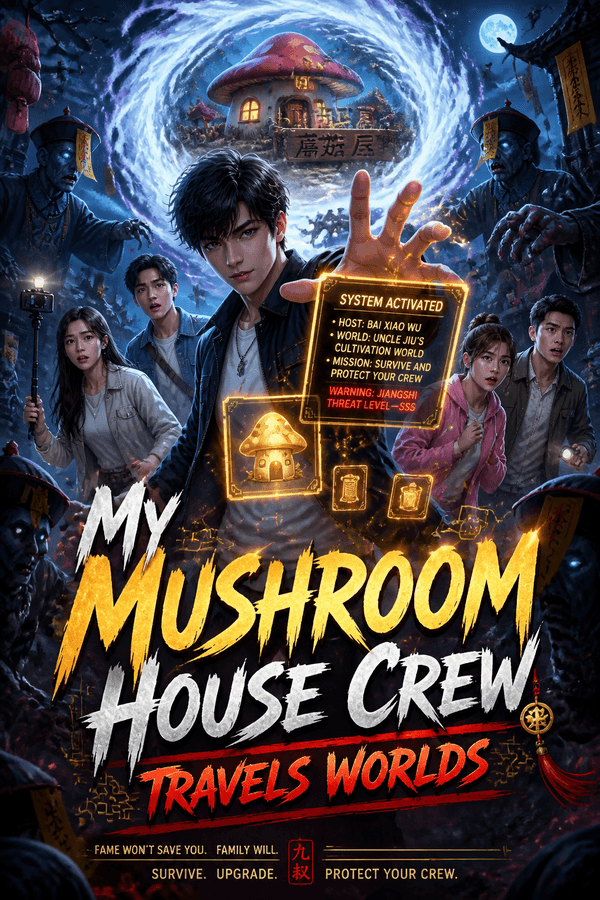My Mushroom House Crew Travels Worlds
