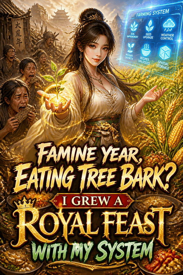 Famine Year, Eating Tree Bark? I Grew a Royal Feast with My System