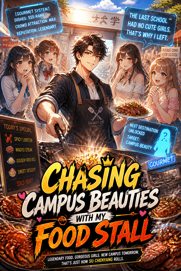 Chasing Campus Beauties with My Food Stall