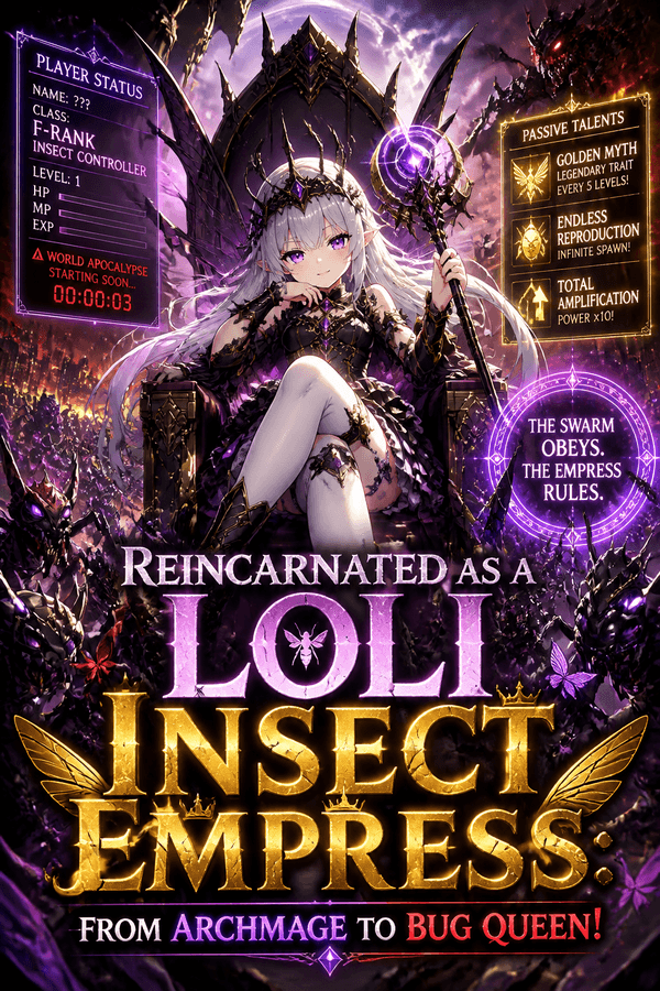 Reincarnated as a Loli Insect Empress: From Archmage to Bug Queen!
