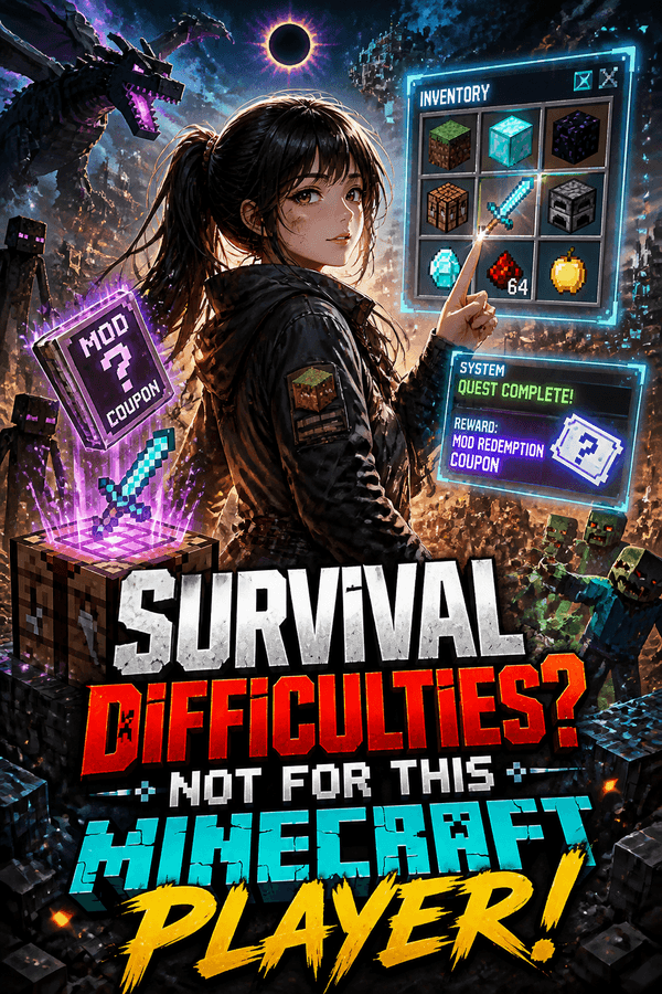 Survival Difficulties? Not for This Minecraft Player!