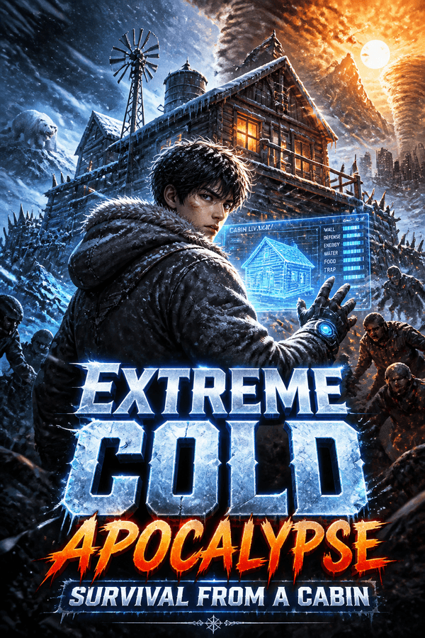 Extreme Cold Apocalypse: Survival from a Cabin