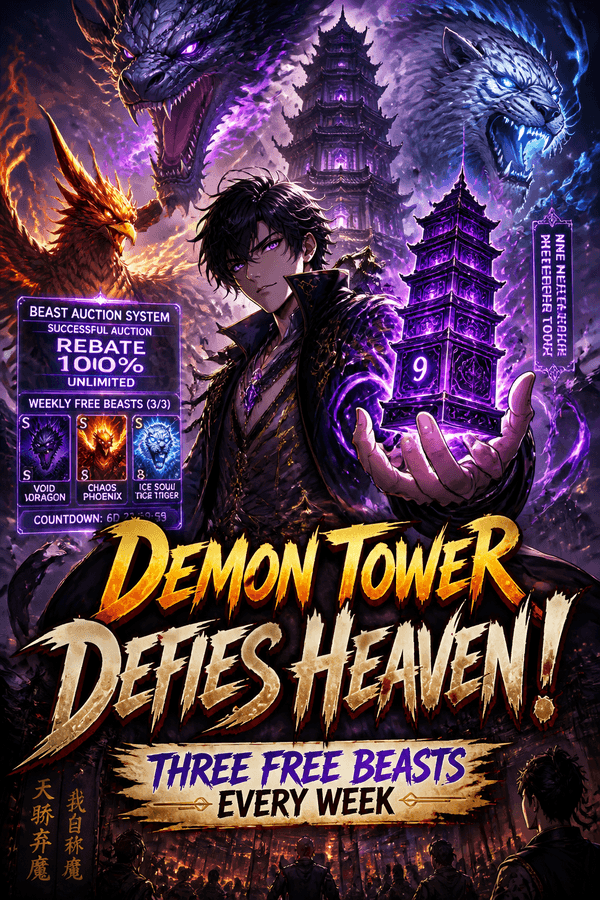 Demon Tower Defies Heaven! Three Free Beasts Every Week