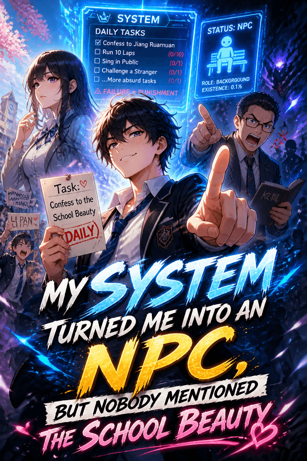 My System Turned Me Into an NPC, But Nobody Mentioned the School Beauty