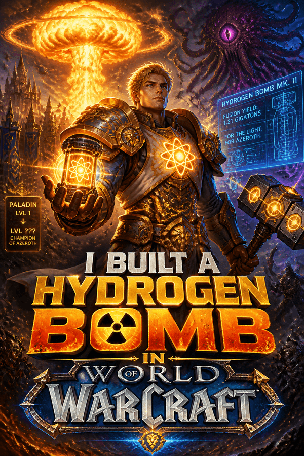 I Built a Hydrogen Bomb in World of Warcraft