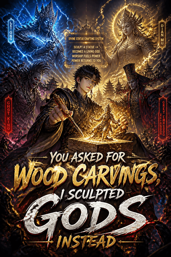 You Asked for Wood Carvings, I Sculpted Gods Instead
