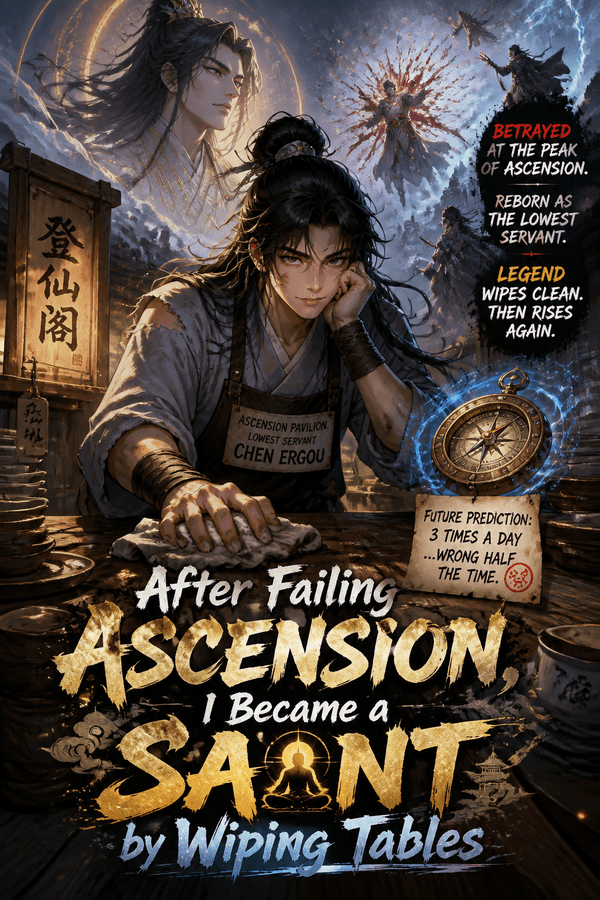 After Failing Ascension, I Became a Saint by Wiping Tables
