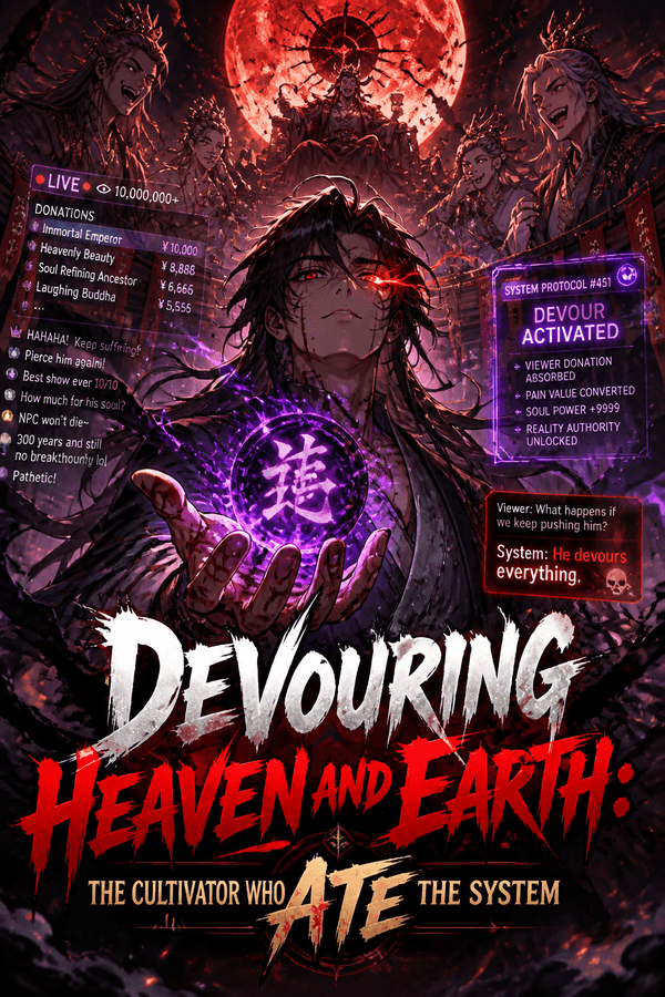 Devouring Heaven and Earth: The Cultivator Who Ate the System