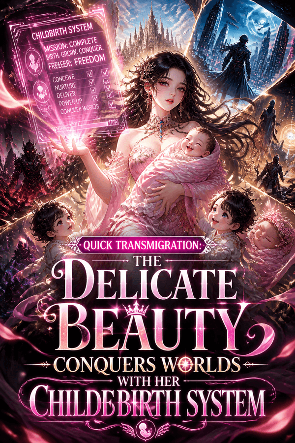 Quick Transmigration: The Delicate Beauty Conquers Worlds with Her Childbirth System