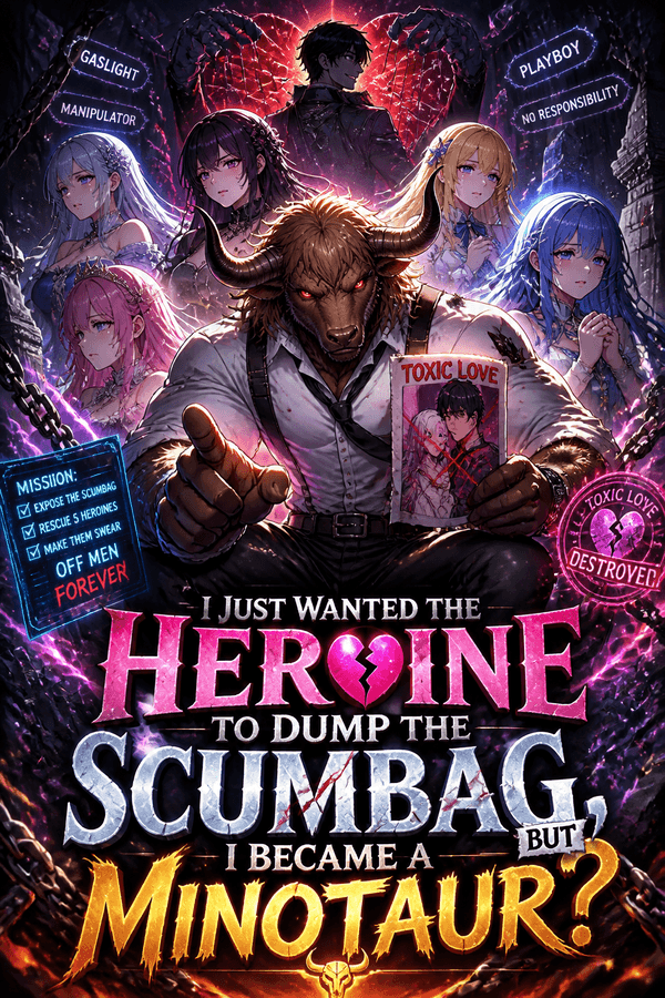 I Just Wanted the Heroine to Dump the Scumbag, But I Became a Minotaur?