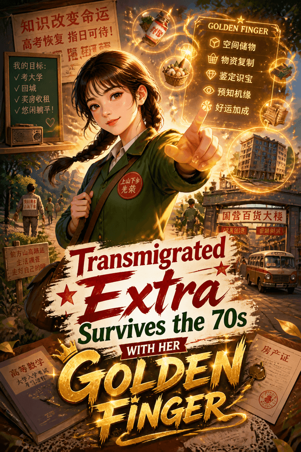 Transmigrated Extra Survives the 70s with Her Golden Finger
