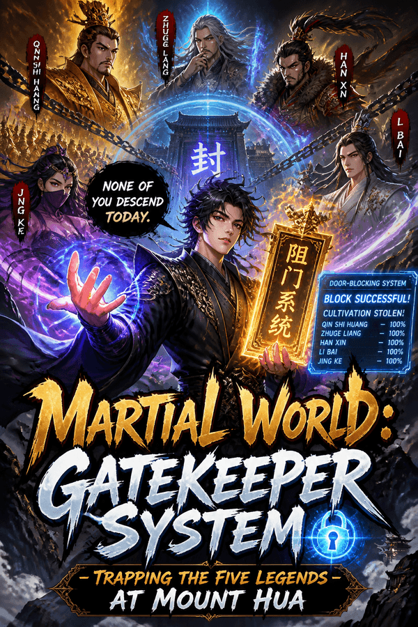Martial World: Gatekeeper System – Trapping the Five Legends at Mount Hua
