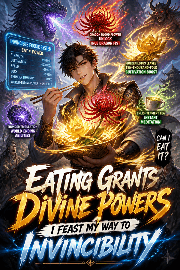 Eating Grants Divine Powers: I Feast My Way to Invincibility
