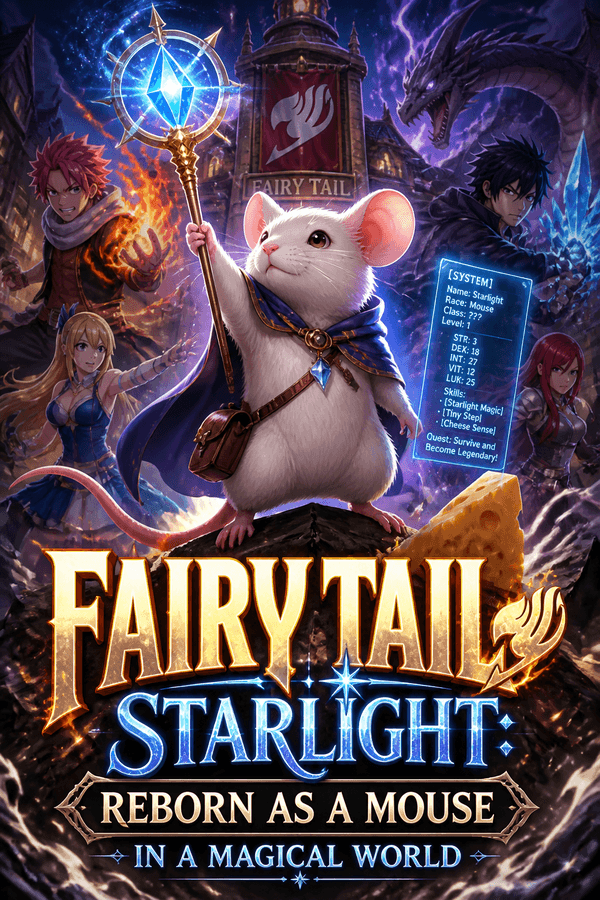 Fairy Tail Starlight: Reborn as a Mouse in a Magical World