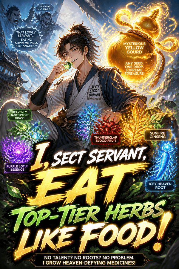 I, Sect Servant, Eat Top-Tier Herbs Like Food!