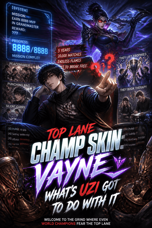 Top Lane Champ Skin: Vayne, What's Uzi Got To Do With It