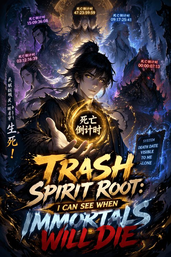 Trash Spirit Root: I Can See When Immortals Will Die